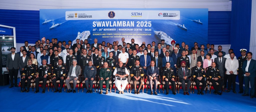 Defence Minister Rajnath Singh Calls for Future-Ready Approach; Says India Entering Golden Era of Defence Innovation