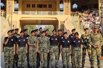 BSF Organises Mass ‘Vande Mataram’ Singing at Punjab Border Posts