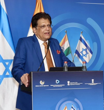 Union Minister Piyush Goyal: India-Israel FTA May Be Implemented in Two Phases