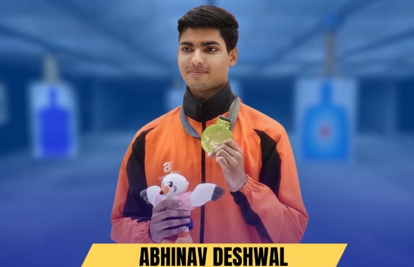 India’s Abhinav Deshwal wins Gold medal in 25m pistol event at Deaflympics in Tokyo