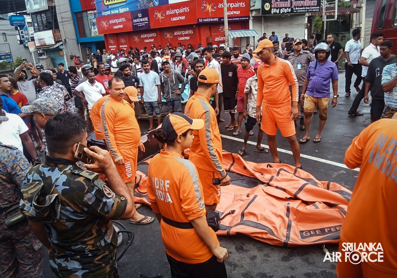 श्रीलंकेत दितवाह चक्रीवादळामुळे ४८६ जणांचा मृत्यू