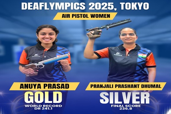 India Strikes Gold & Silver at Deaflympics 2025