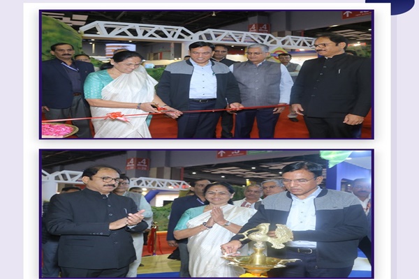 শ্রম ও কর্মসংস্থান মন্ত্রী ড মনসুখ মান্ডভিয়া আজ নতুন দিল্লীতে আয়োজিত ভারত আন্তর্জাতিক বাণিজ্য মেলা IITF এ কর্মচারী ভবিষ্য নিধি সংগঠন EPFO-র একটি প্যাভেলিয়ানের উদ্বোধন করেছেন