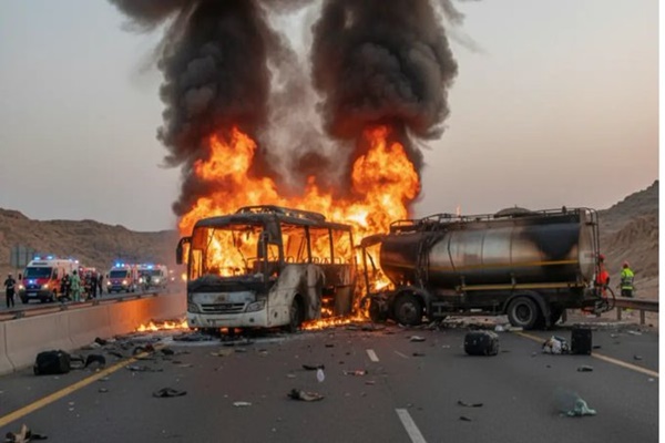 Telangana Approves ₹5 Lakh Compensation for Saudi Bus Crash Victims; President Murmu Expresses Condolences