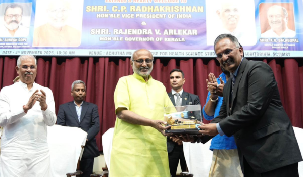 Vice President C.P. Radhakrishnan Reaffirms Vision of Viksit Bharat with Inclusive Healthcare Access