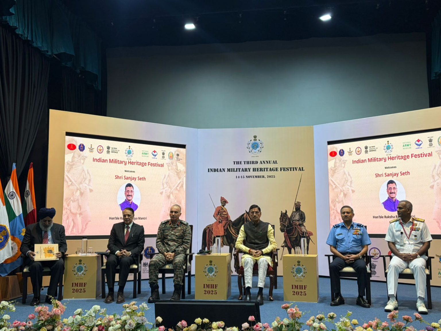 रक्षा राज्य मंत्री संजय सेठ ने किया भारतीय सैन्य विरासत महोत्सव के तीसरे संस्करण का उद्घाटन
