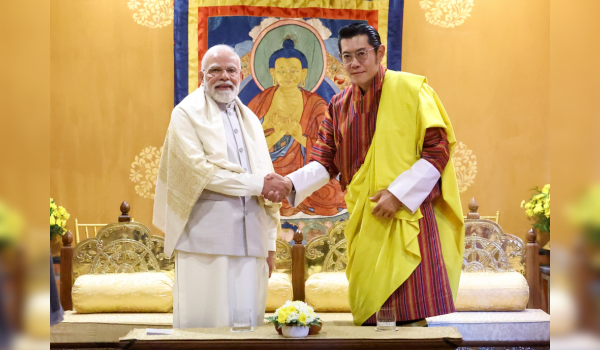 भूटान यात्रा के दूसरे दिन कालचक्र अभिषेक समारोह में भाग लेंगे प्रधानमंत्री नरेन्‍द्र मोदी