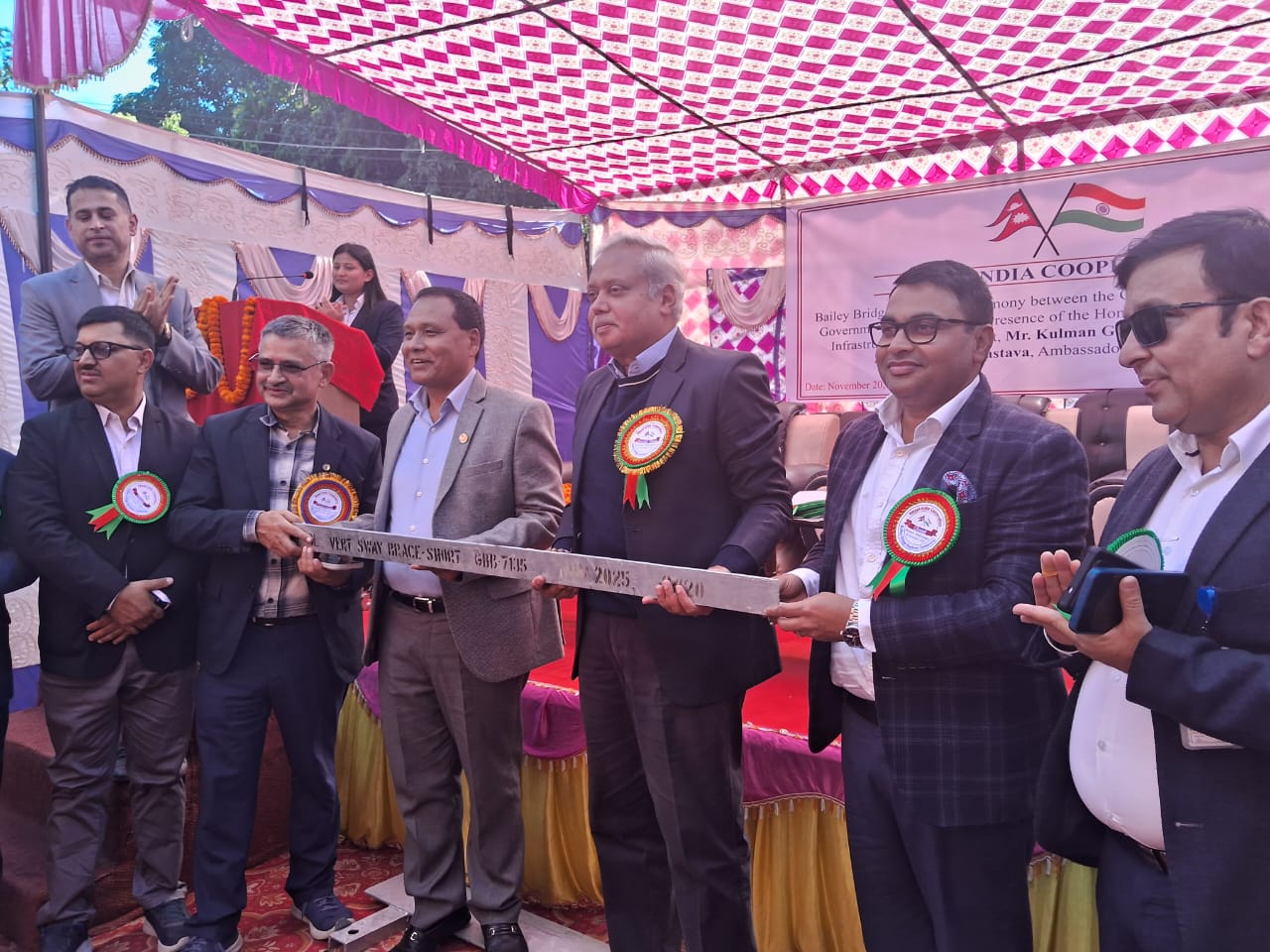 India Hands Over Modular Bridge to Nepal for Post-Disaster Recovery