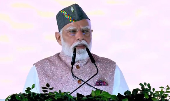 प्रधानमंत्री नरेन्‍द्र मोदी ने उत्तराखंड में कई विकास परियोजनाओं का लोकार्पण किया