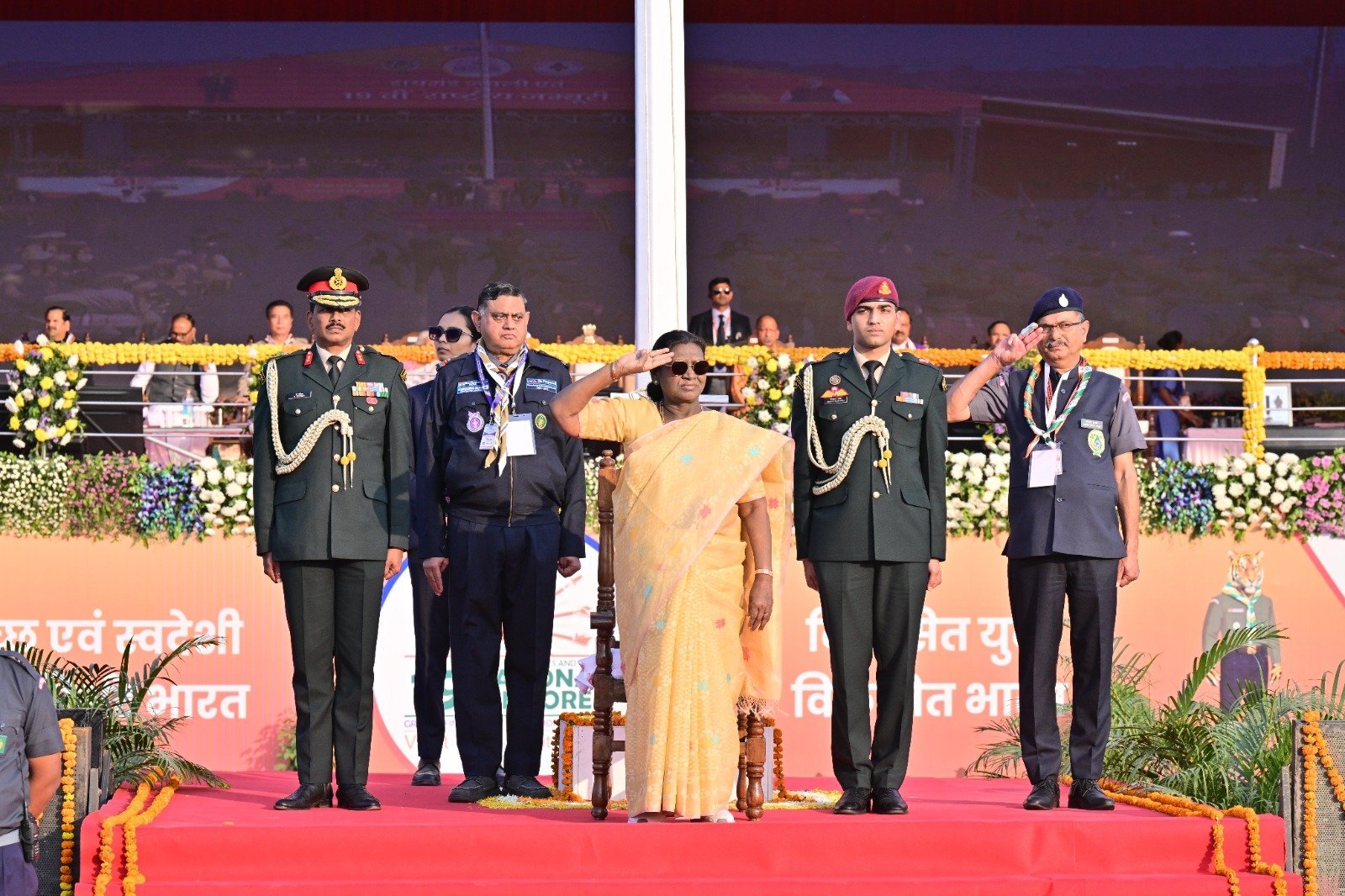 युवा देश के भविष्य के निर्माता, महान सांस्कृतिक और सभ्यतागत परंपराओं के संरक्षक हैं: राष्ट्रपति मुर्मु