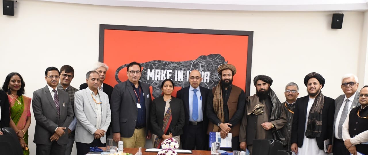 भारत और अफ़गानिस्तान के उच्‍च स्‍तरीय प्रतिनिधिमंडल ने की वार्ता, वस्त्र क्षेत्र में सहयोग तलाशने पर चर्चा