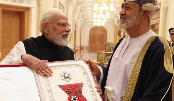 PM Modi Conferred with Order of Oman for his visionary leadership
