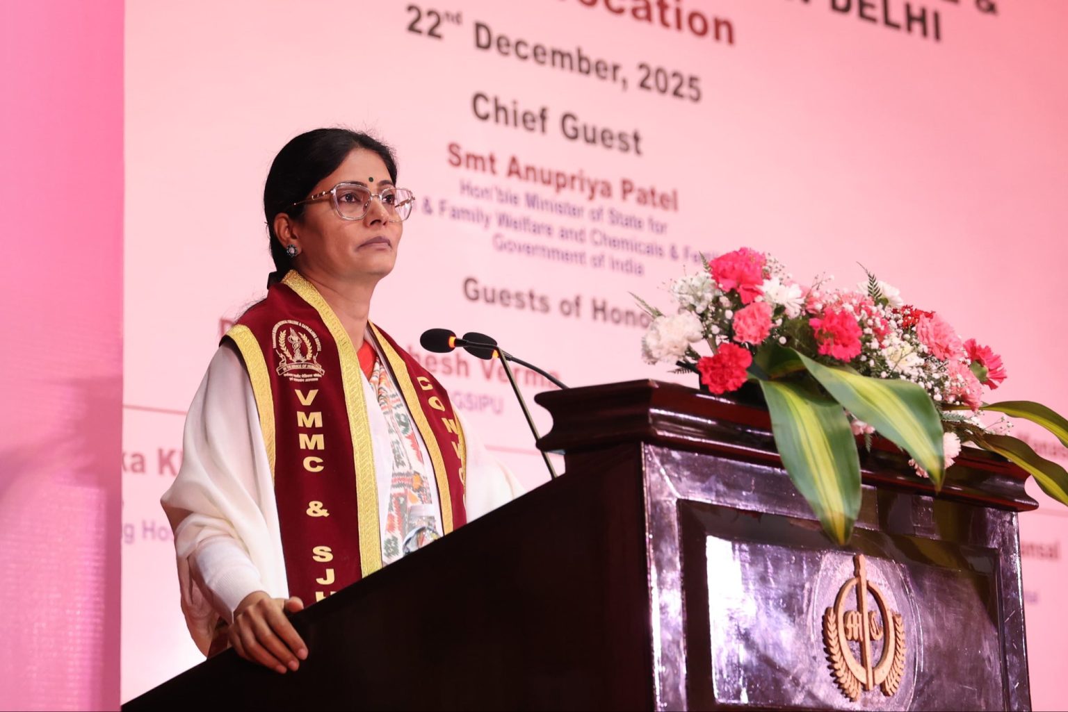 প্রধানমন্ত্ৰী নৰেন্দ্ৰ মোদীৰ নেতৃত্বত বিগত ১১ বছৰত দেশৰ স্বাস্থ্য খণ্ডত উল্লেখযোগ্য ৰূপান্তৰ হৈছেঃ কেন্দ্ৰীয় মন্ত্ৰী অনুপ্রিয়া পেটেল