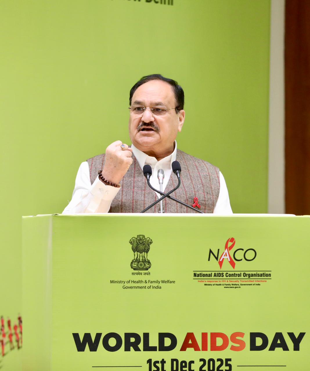 India Records 49% Drop in New HIV Infections, 81% Fall in AIDS-Related Deaths: Union Health Minister
