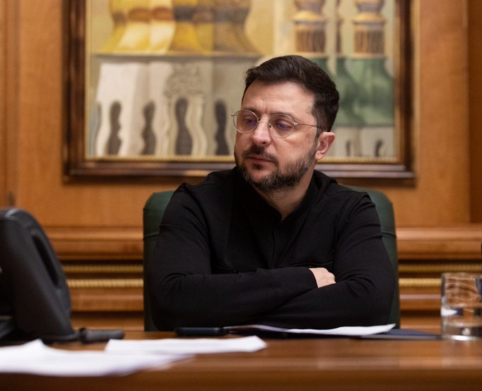 Ukrainian President Volodymyr Zelensky Talks with US Envoy on Russia Peace Deal