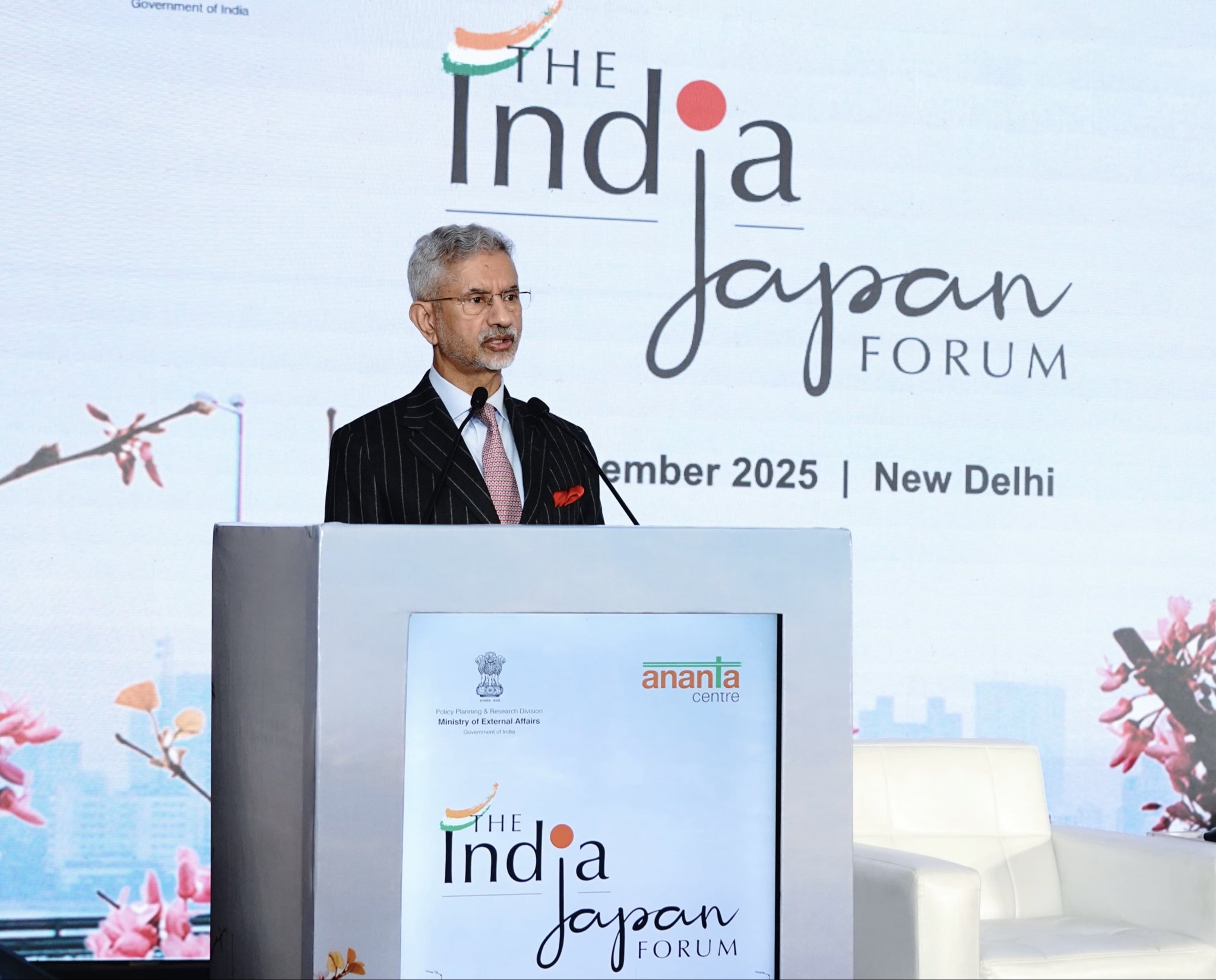 EAM Dr S Jaishankar Participates in Opening Session of India-Japan Forum in New Delhi