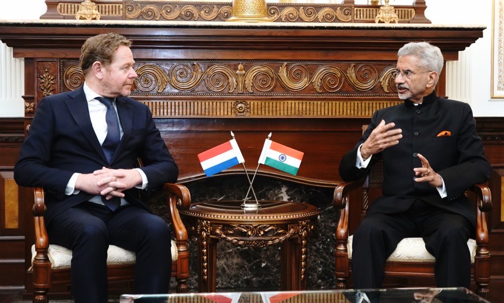 India values Netherlands support for closer India-EU ties and conclusion of FTA: Jaishankar