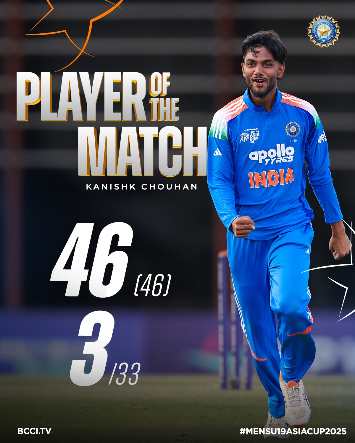 India Crush Pakistan by 90 Runs in U-19 Asia Cup 2025