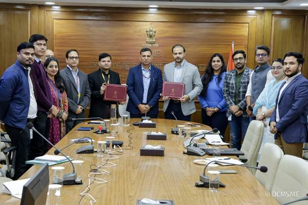 MSME Ministry Signs MoU with Amazon