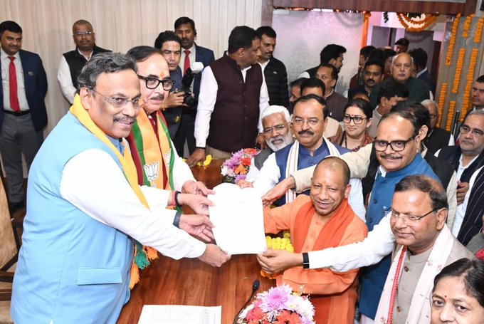 Defence Minister Rajnath Singh Wishes Pankaj Chaudhary for Becoming UP BJP President