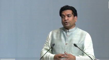दिल्‍ली कला एवं संस्‍कृति मंत्री कपिल मिश्रा भारत मंडपम में निजी सांस्‍कृतिक कार्यक्रम में शामिल हुए