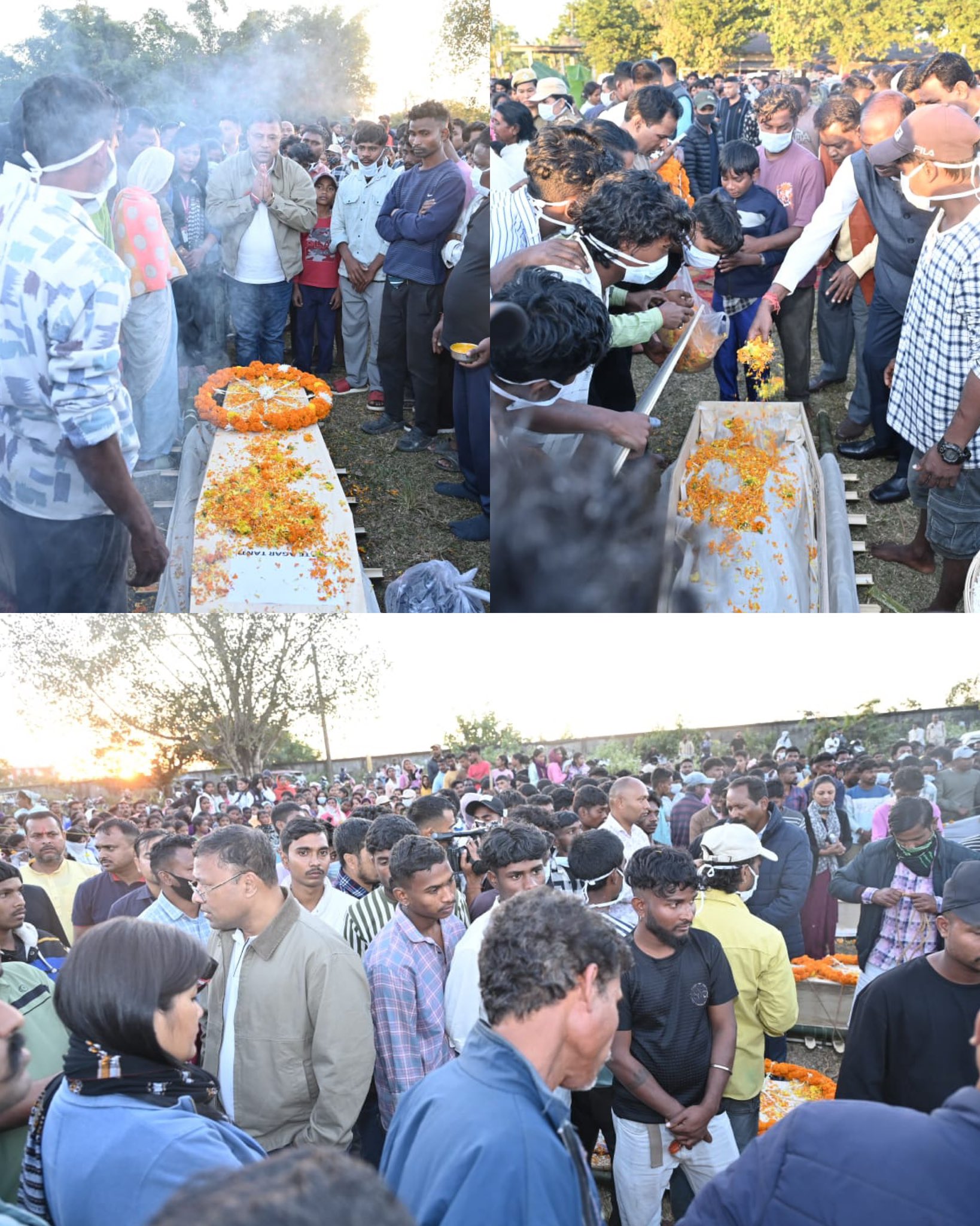 অৰুণাচলৰ আনজাও জিলাত সংঘটিত দুৰ্ঘটনাত নিহতসকলৰ মৃতদেহ আইনী প্ৰক্ৰিয়াৰে অসম চৰকাৰৰ বিষয়াক হস্তান্তৰ