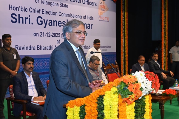 CEC Urges Telangana Booth Level Officers to Ensure Success of SIR