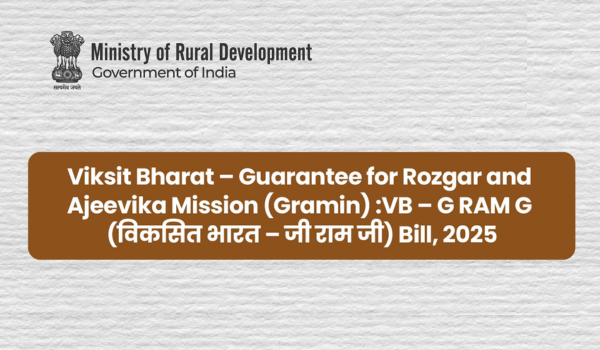 Govt issues strong rebuttals against misleading claims regarding Viksit-Bharat G RAM G Act