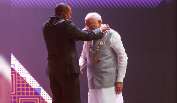 इथियोपिया का सर्वोच्च सम्मान मिलने पर प्रधानमंत्री मोदी को वरिष्ठ भाजपा नेता जे पी नड्डा ने दी बधाई