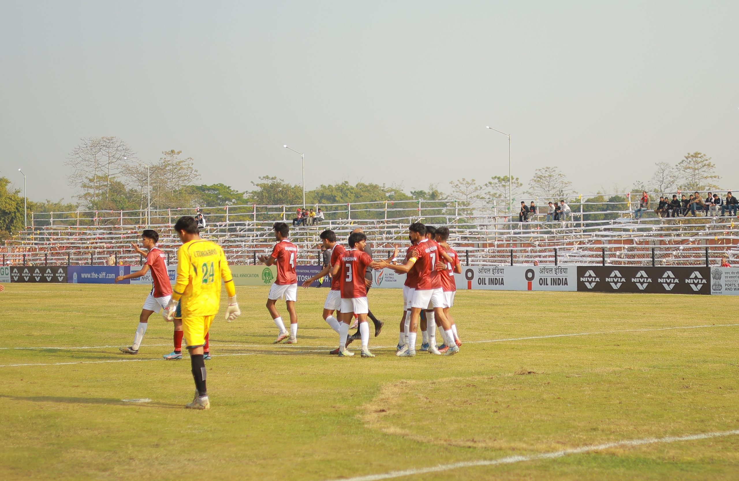 সন্তোষ ট্রফী ২০২৫-২৬ সংস্কৰণৰ ফাইনেল ৰাউণ্ডত পশ্চিমবংগই ৪-০গলত নাগালেণ্ডক পৰাজিত