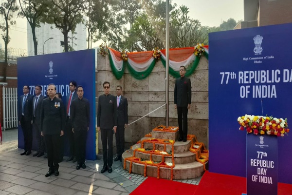 Sri Lanka: Indian High Commissioner lays wreath at IPKF memorial to mark 77th RD celebrations