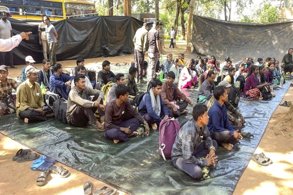 26 Naxalites surrender in Sukma district of Chhattisgarh