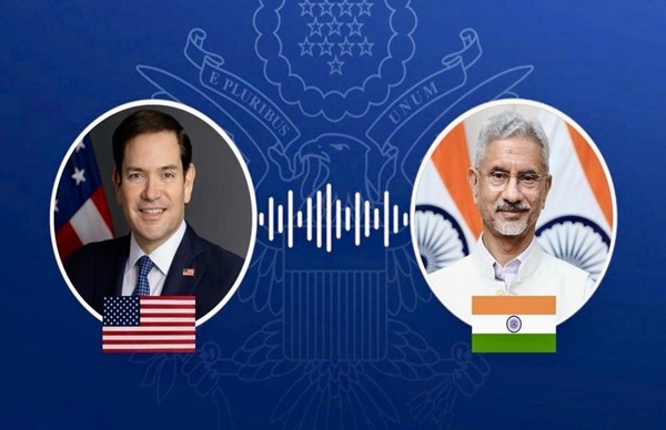 विदेश मंत्री एस जयशंकर ने अमरीका के विदेश मंत्री मार्को रुबियो से फोन पर बातचीत की