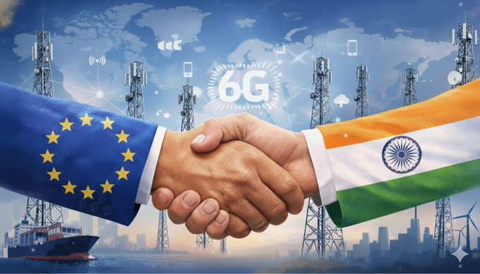 India, EU reaffirm strategic cooperation in next-gen digital technologies, including 6G