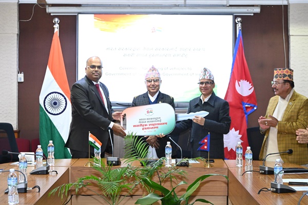 India Gifts Second Tranche of Election Assistance to Nepal