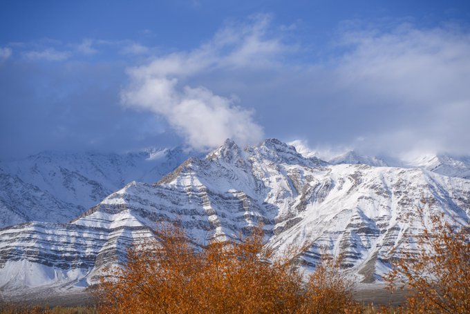 Leh Receives Fresh Snowfall, Ends Dry Spell