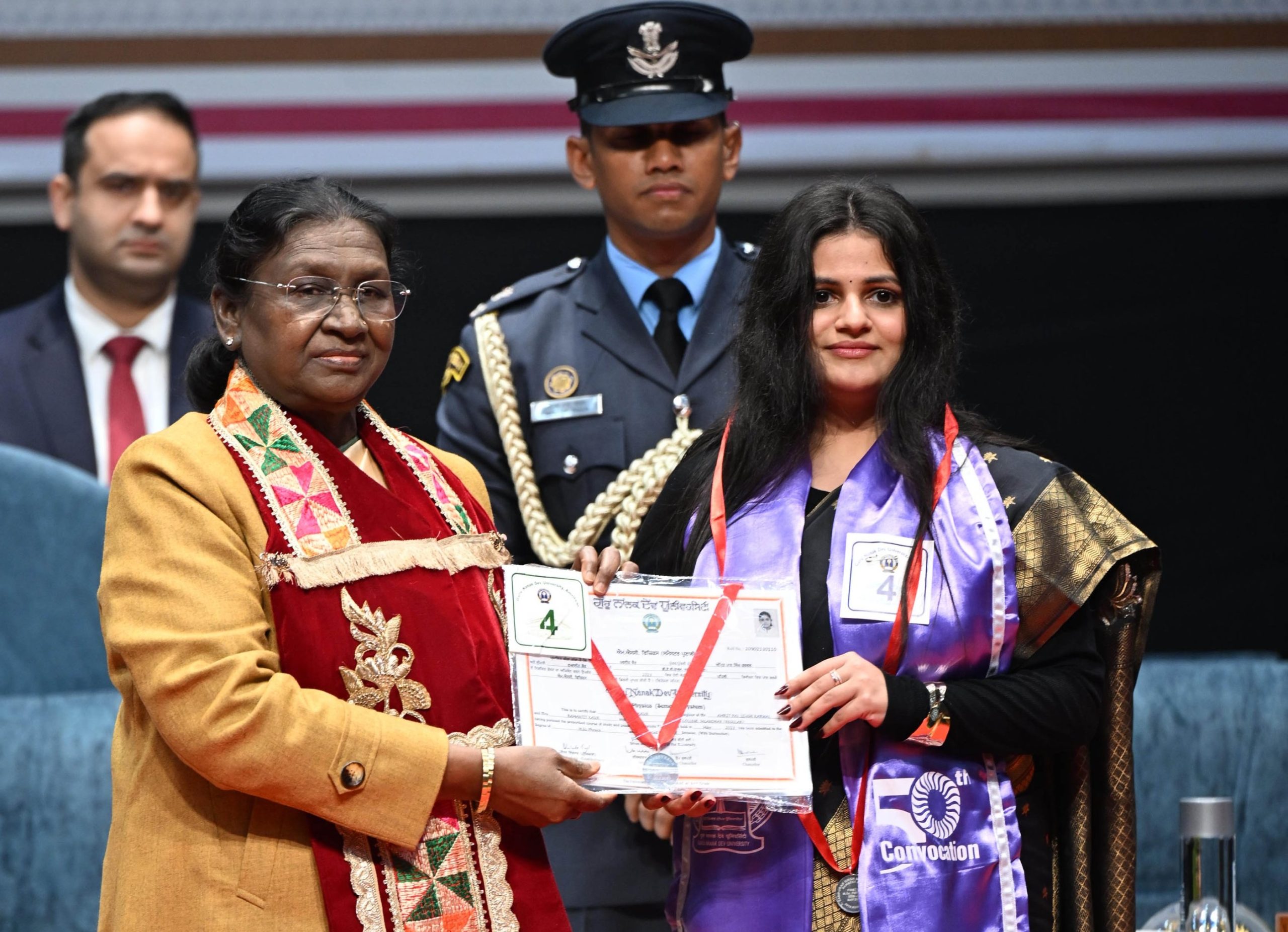 President Droupadi Murmu addresses 50th Convocation of Guru Nanak Dev University in Amritsar