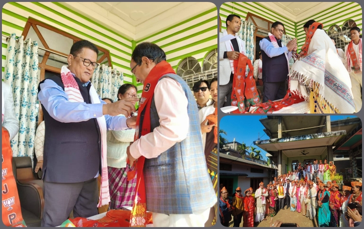 ধেমাজিত ভাৰতীয় জনতা পাৰ্টিৰ তথ্যপ্রযুক্তি আৰু সামাজিক মাধ্যমৰ উপ সমিতিৰ গুৰুত্বপূৰ্ণ বৈঠকত শিক্ষামন্ত্ৰী ড০ ৰণোজ পেগুৰ অংশগ্ৰহণ