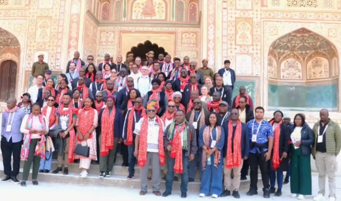 जयपुर में 40 राष्ट्रमंडल देशों के प्रतिनिधिमंडल का स्वागत, आमेर किला दौरा शामिल