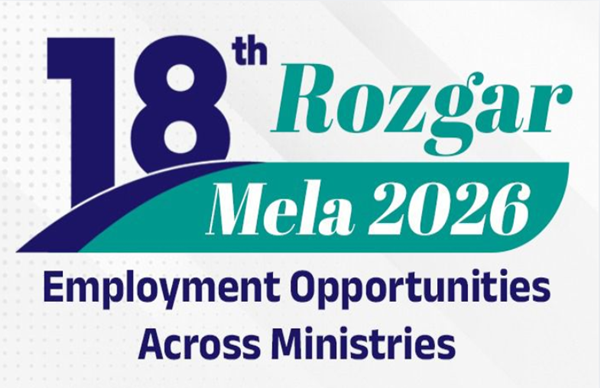 Union Minister Dr L. Murugan hands over appointment letters at 18th Rozgar Mela
