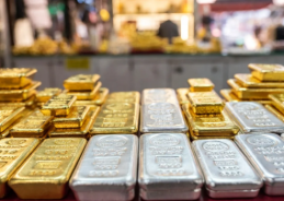 Gold and Silver prices down