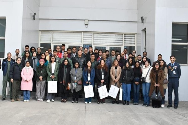 Research Scholars from think tanks visit Hindon Air Force Station for Outreach Programme