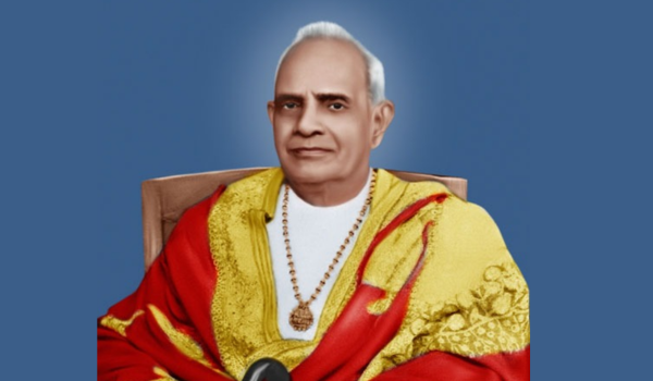 उपराष्‍ट्रपति सी.पी. राधाकृष्‍णन ने मन्नथु पद्मनाभन को श्रद्धांजलि अर्पित की