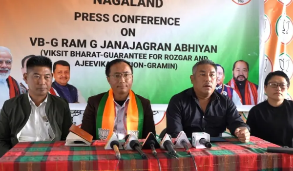 BJP Nagaland State General Secretary Sunep Jamir calls Viksit Bharat G RAM G Act key to Viksit Bharat 2047 vision