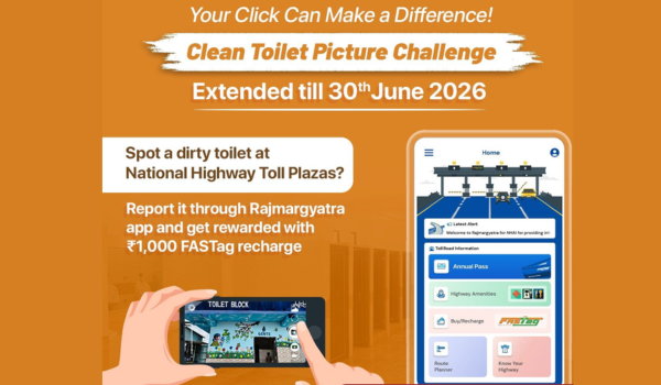 NHAI extends ‘Clean Toilet Picture Challenge’ till 30 June