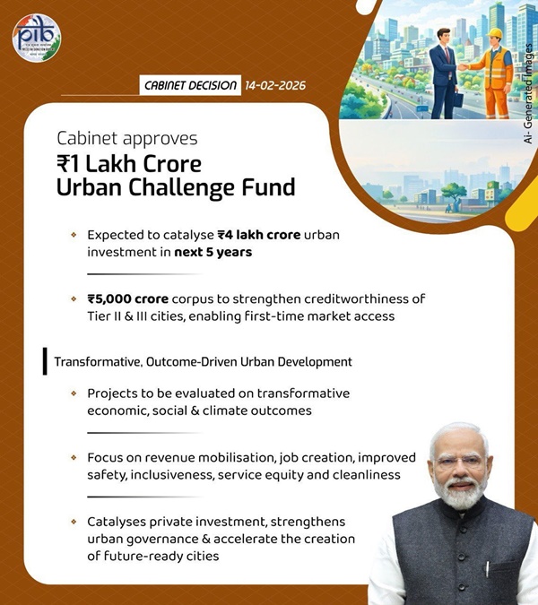 Union Cabinet’s approval to UCF will deliver high-quality urban infrastructure: PM Modi