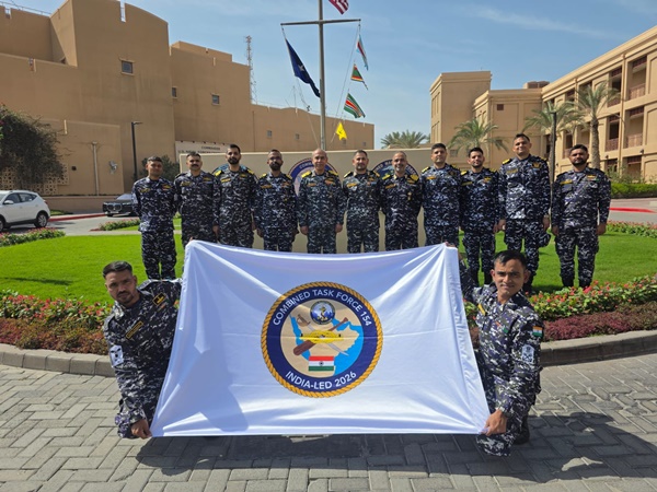 Indian Navy assumes command of Combined Task Force 154