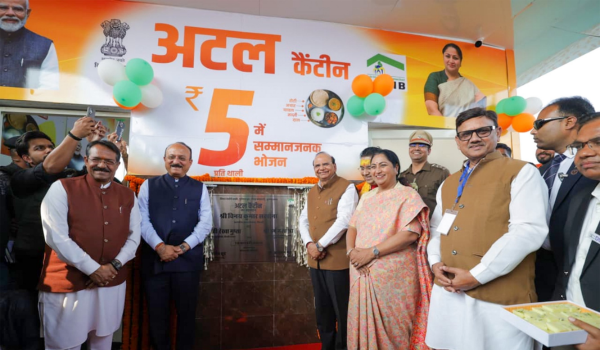 Delhi: LG Vinai Kumar Saxena and CM Rekha Gupta inaugurate 25 new Atal Canteens