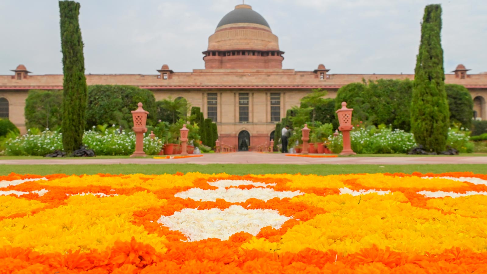 राष्ट्रपति भवन में सेशेल्स के राष्ट्रपति पैट्रिक हर्मिनी के सम्मान में राजकीय भोज का आयोजन
