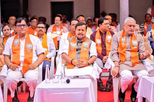 Delhi BJP leaders listen to PM’s 131st ‘Mann Ki Baat’ at 1,300 Shakti Kendras